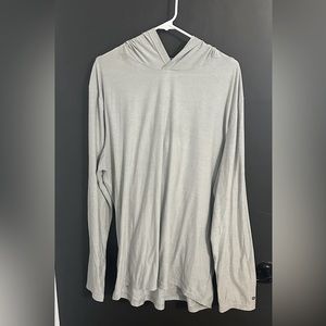 Menβs Lightweight Gray Sweatshirt XL